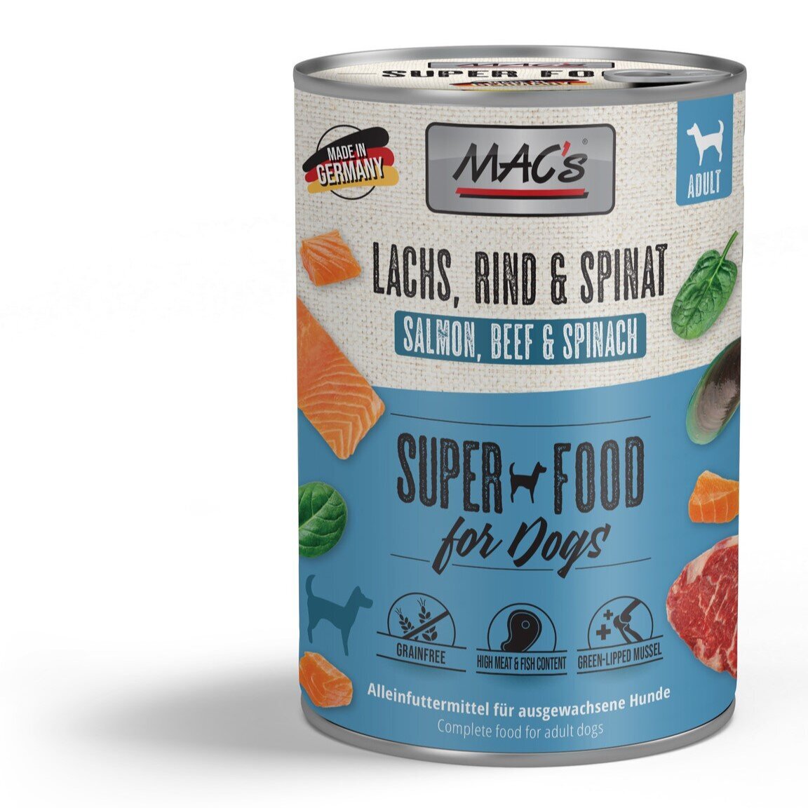MACs Hundefutter mit Fleisch und Gemüse in Dosen Bild 6