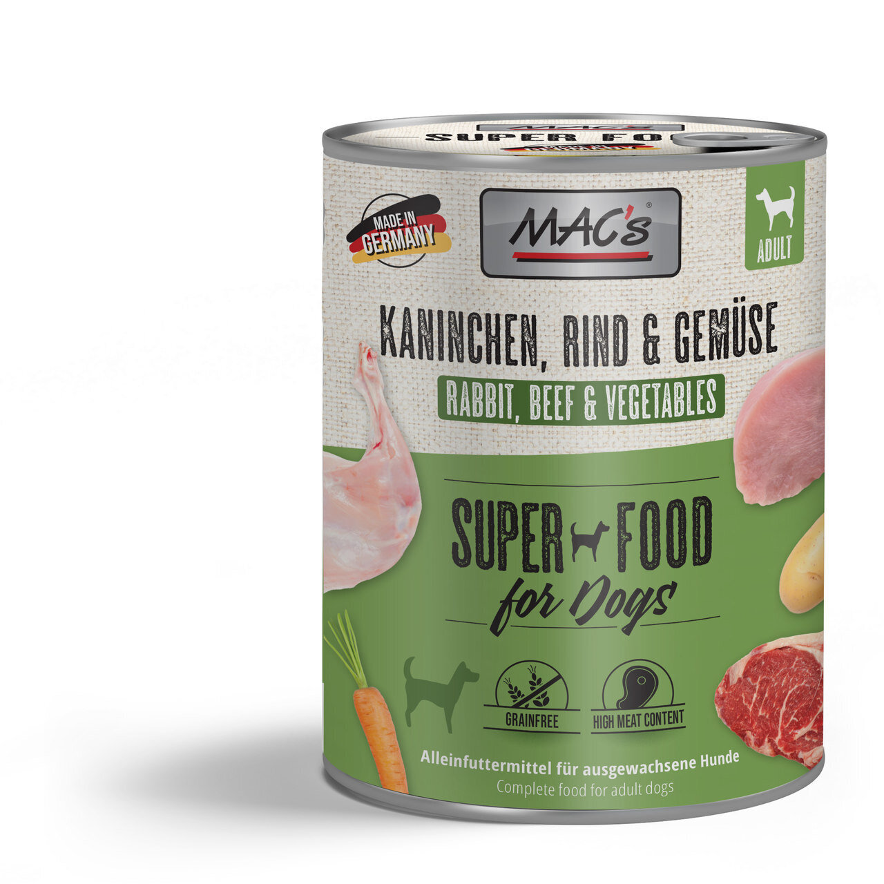 MACs Hundefutter mit Fleisch und Gemüse in Dosen Bild 7