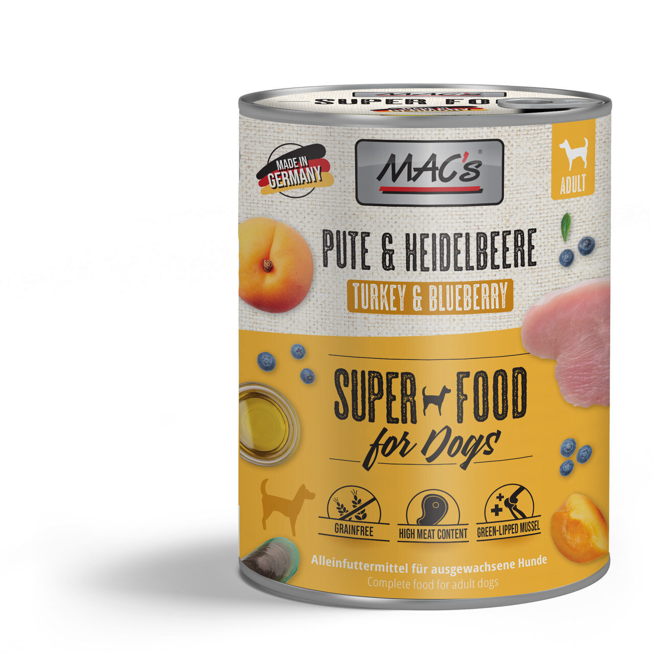 MACs Hundefutter mit Fleisch und Gemüse in Dosen Bild 9