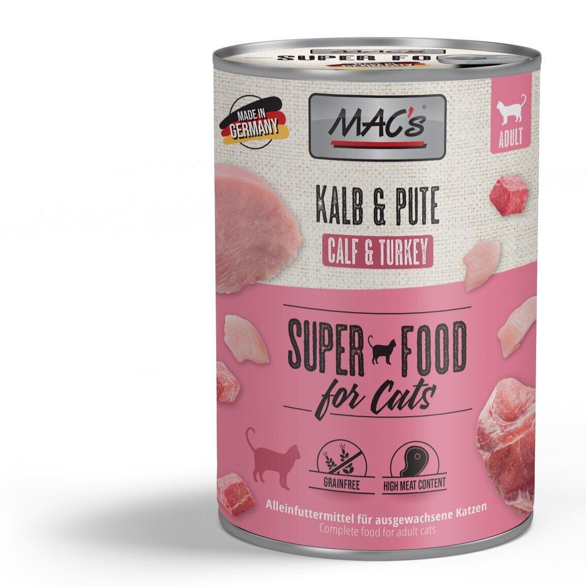 MACs Katzenfutter Kalb & Pute Bild 3