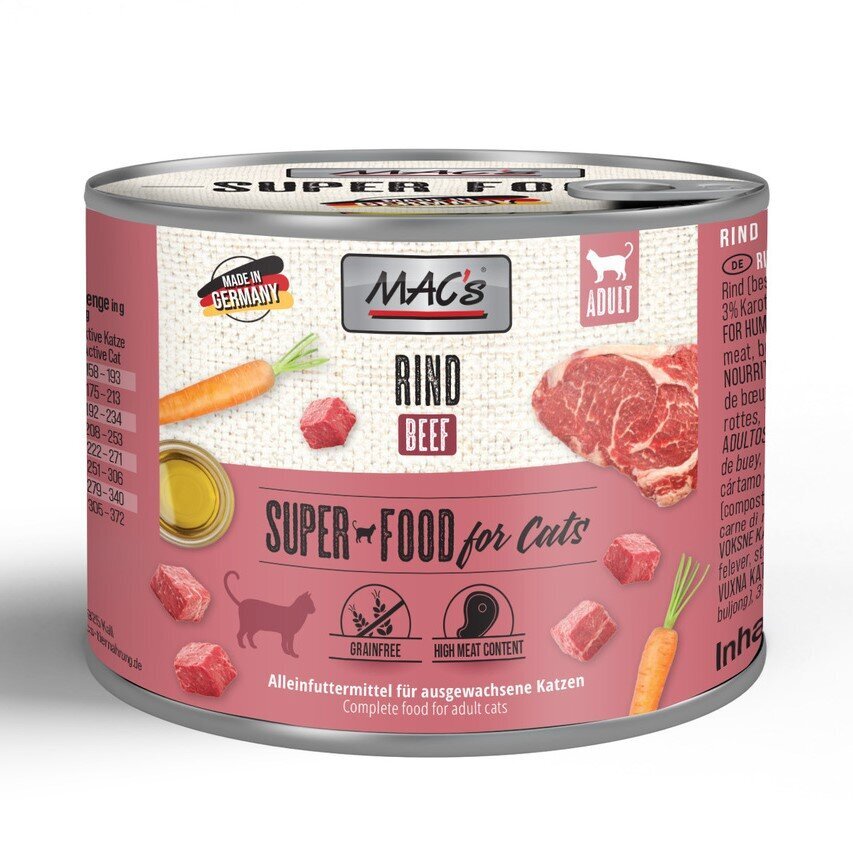 MACs Katzenfutter Rind Bild 2