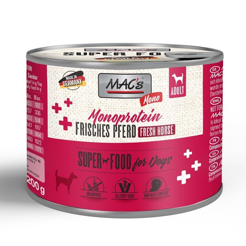 MACs Mono Sensitive Hundefutter in Dosen Bild 3