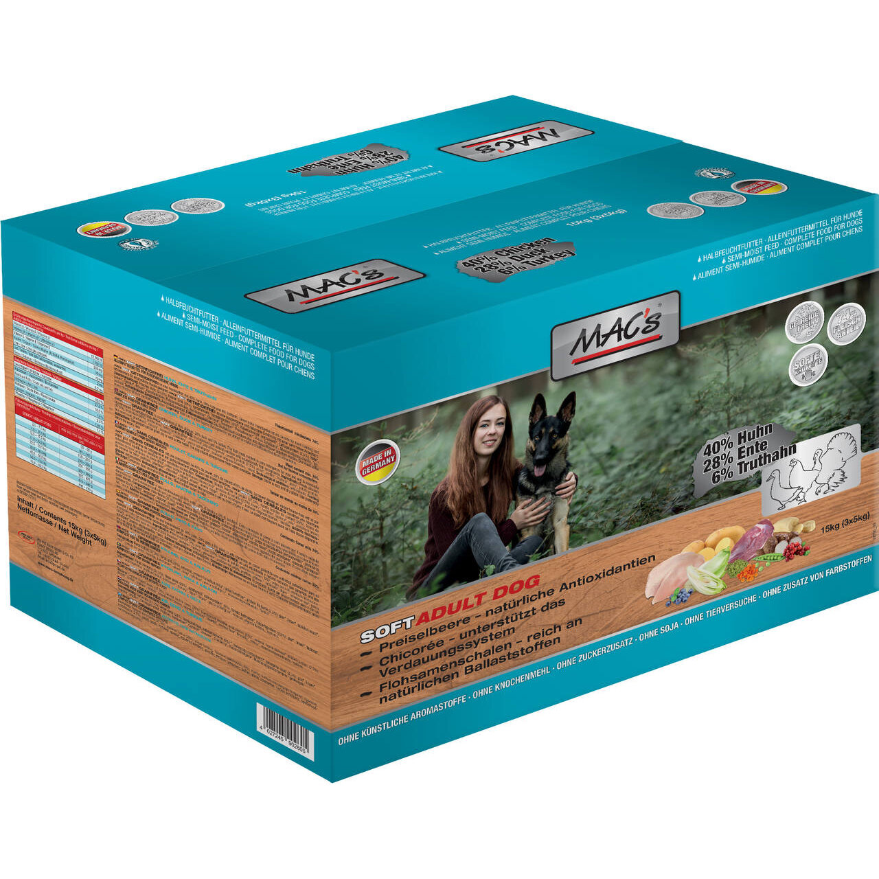 Soft Grain Free Halbfeuchtfutter für Hunde Bild 2