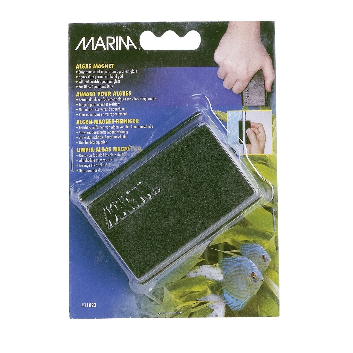 Marina Algenmagnet-Reiniger für Aquarium Bild 1