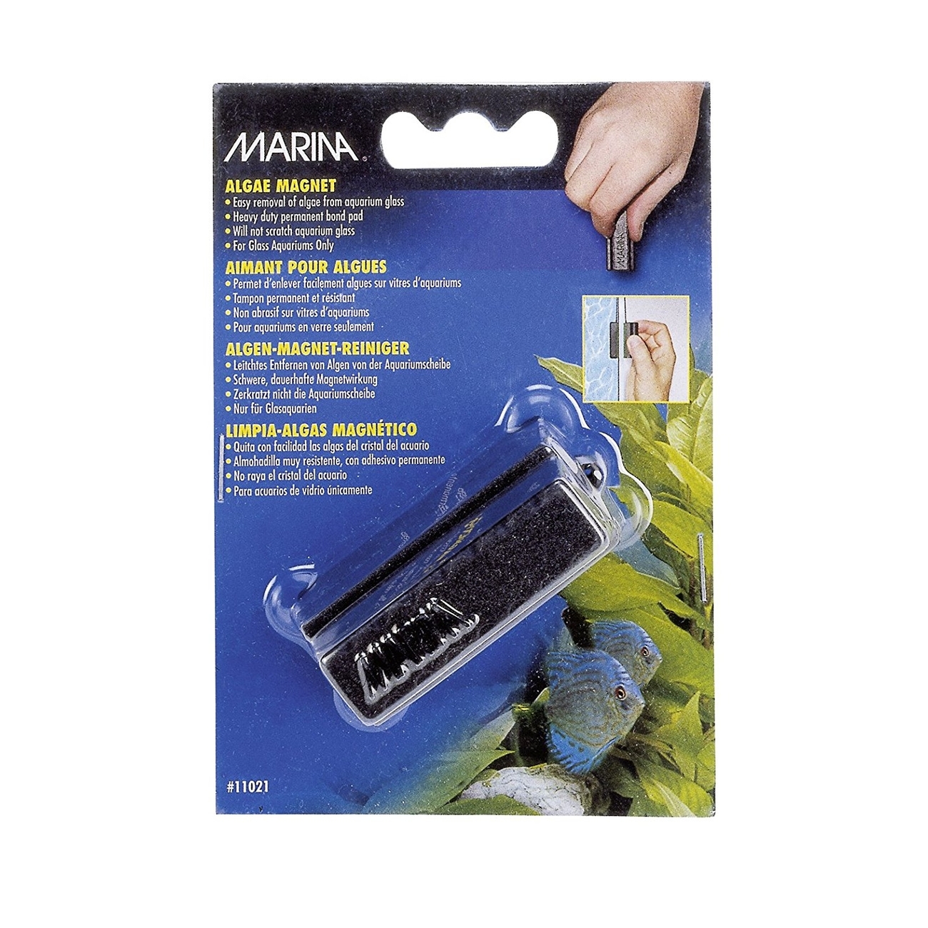Marina Algenmagnet-Reiniger für Aquarium Bild 2