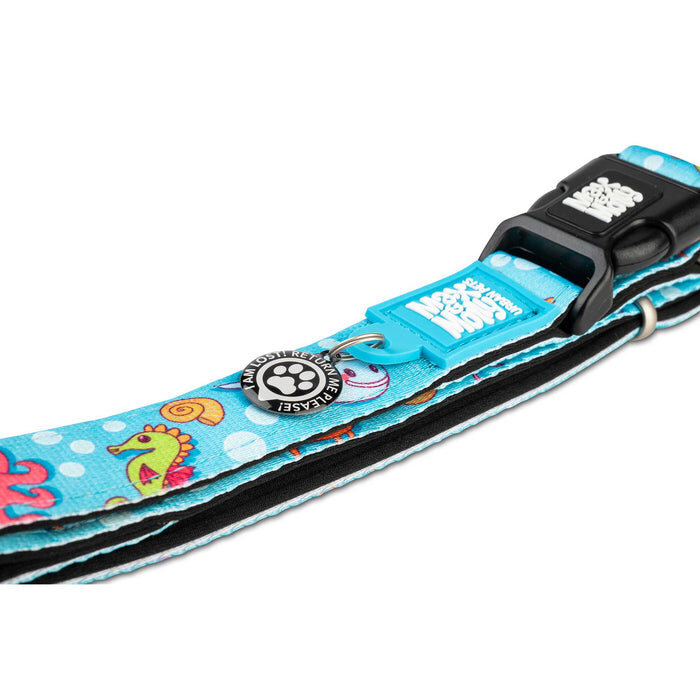 Hundehalsband mit Smart ID Blue Ocean Bild 4