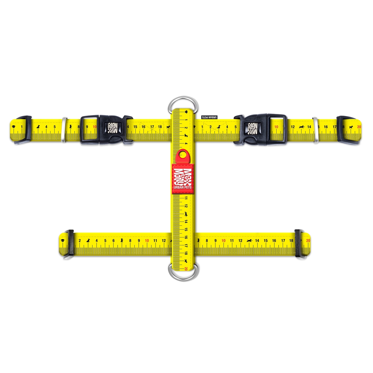 Max & Molly H-Geschirr Ruler Bild 1