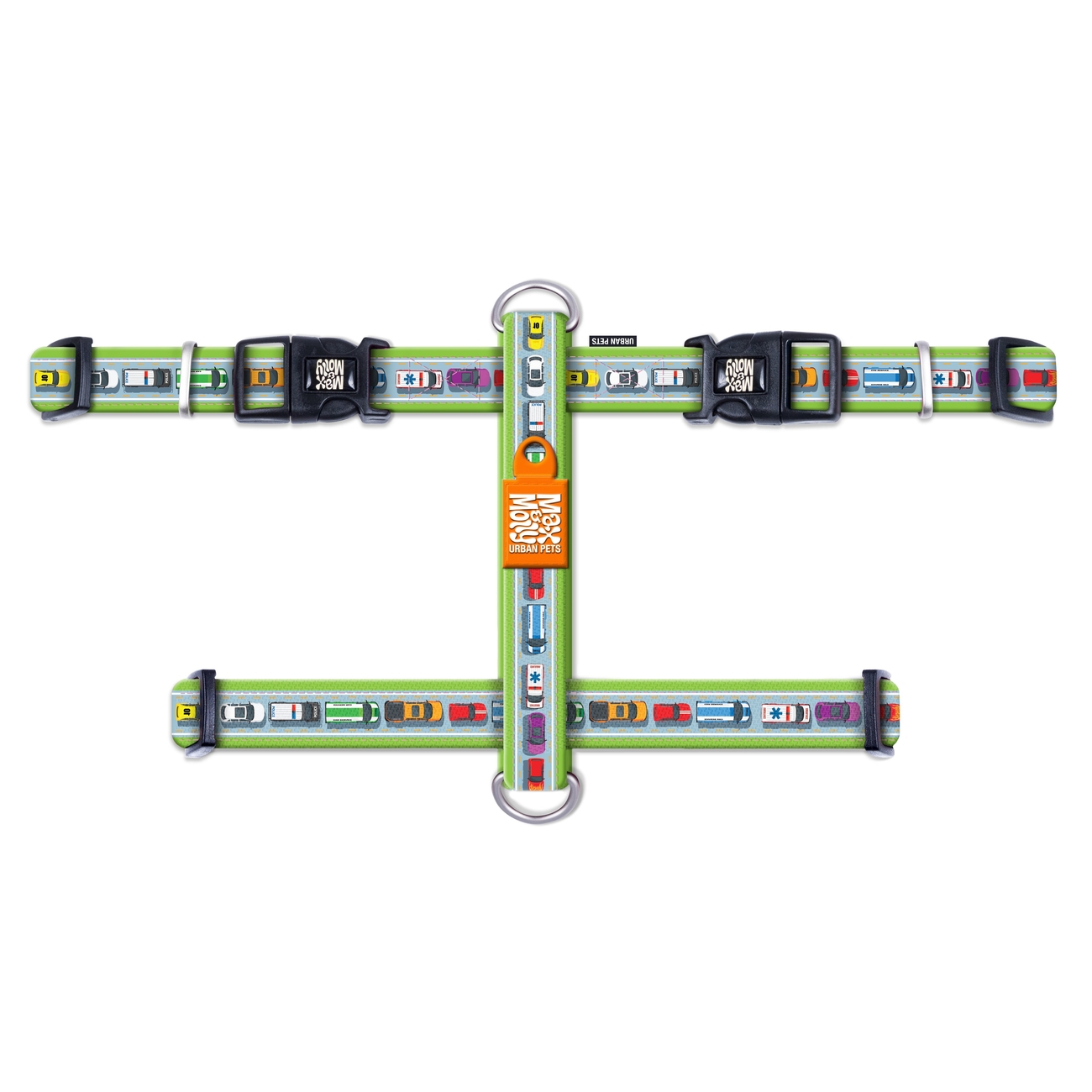 Max & Molly H-Geschirr Traffic Jam Bild 1