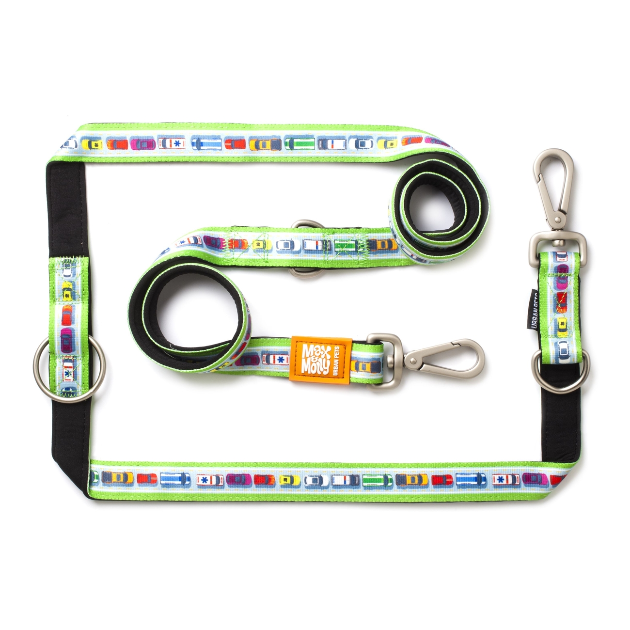 Max & Molly Multifunktionsleine Traffic Jam Bild 1