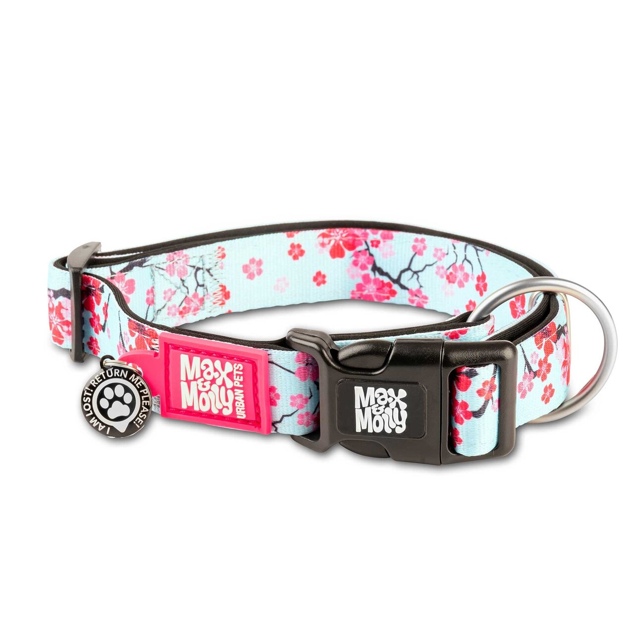 Smart ID Hundehalsband Cherry Bloom Bild 1