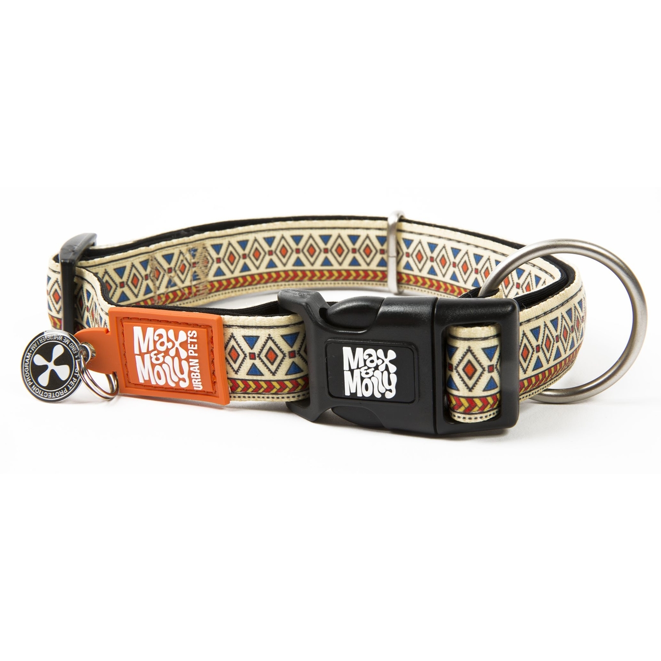 Max & Molly Smart ID Hundehalsband Ethnic Bild 1