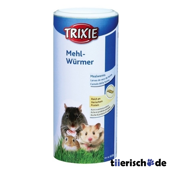 Mehlwürmer für Kleintiere, getrocknet Bild 1