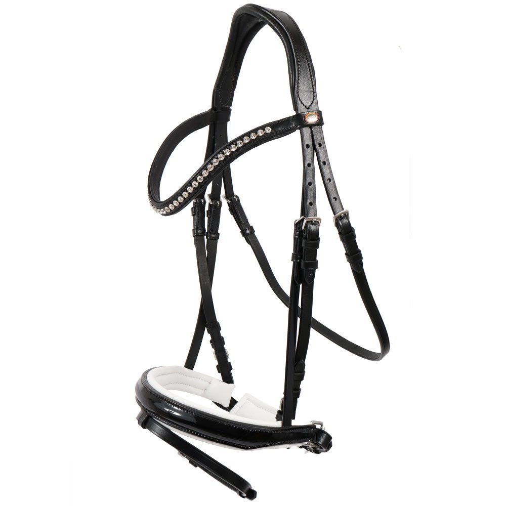 Hans Melzer Trense Hagen mit Lackreithalfter Bild 1