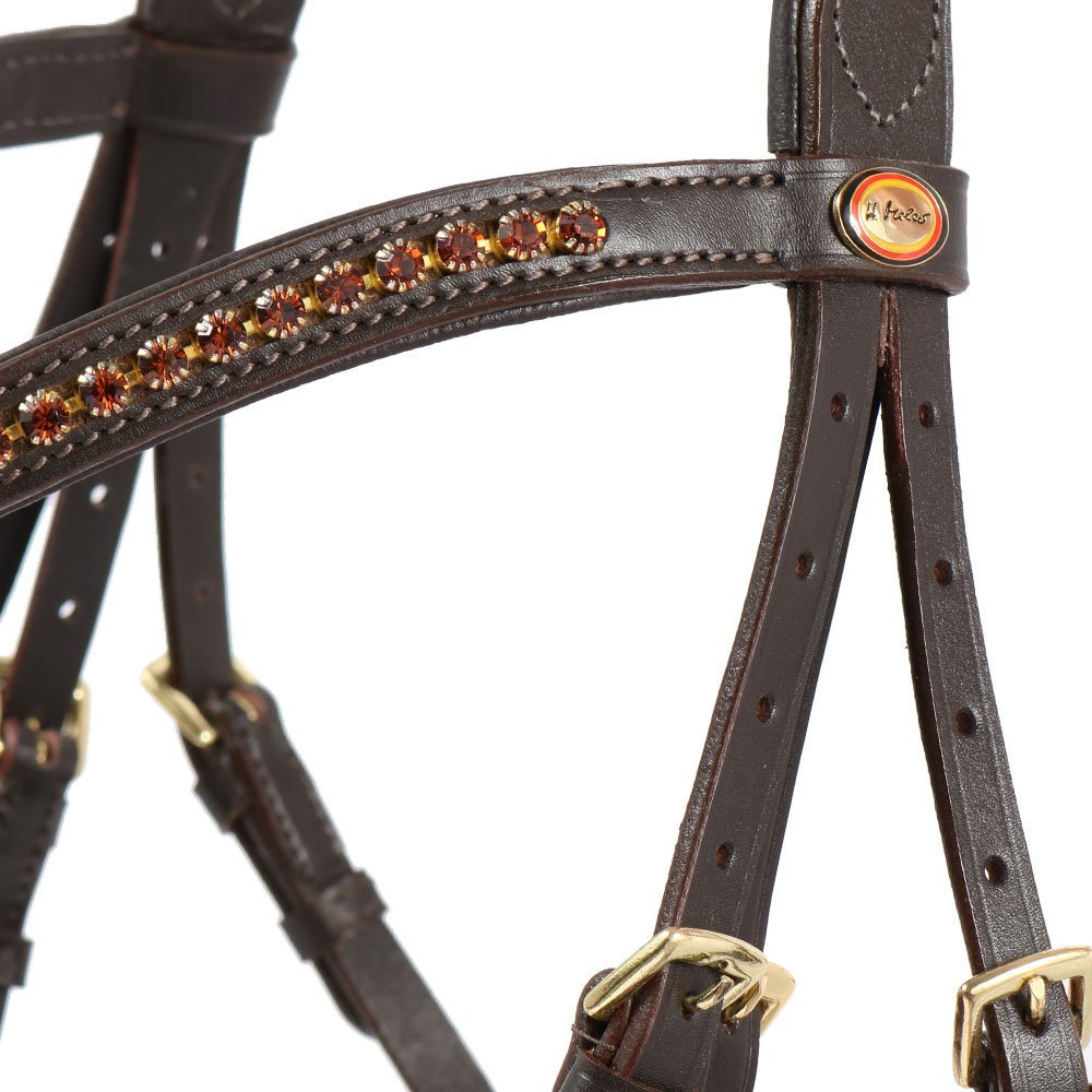 Hans Melzer Trense Hannover breiter Nasenriemen Bild 6