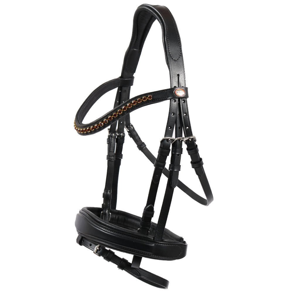 Hans Melzer Trense Hannover breiter Nasenriemen Bild 5