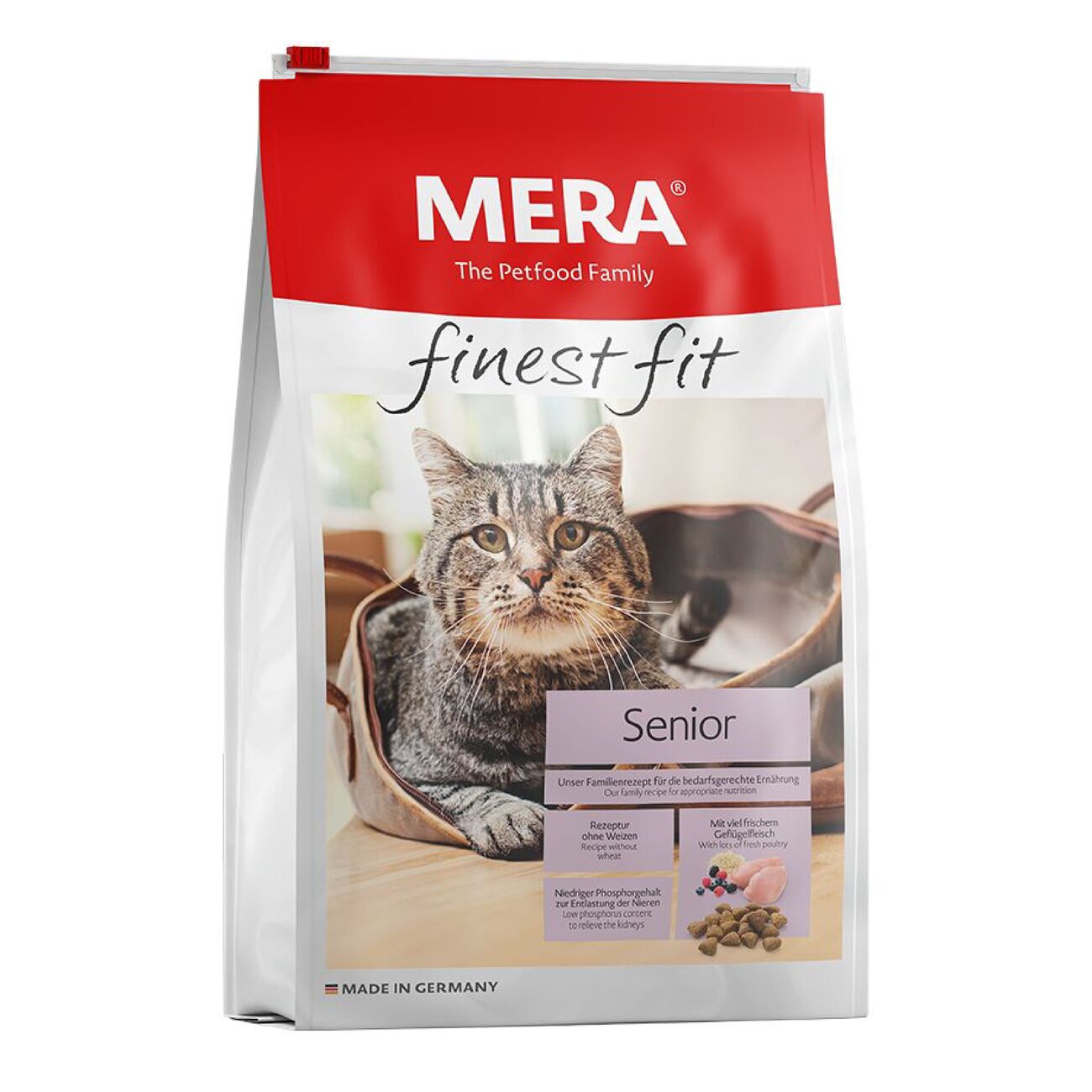 Mera Cat finest fit Trockenfutter Senior Katzenfutter Bild 2