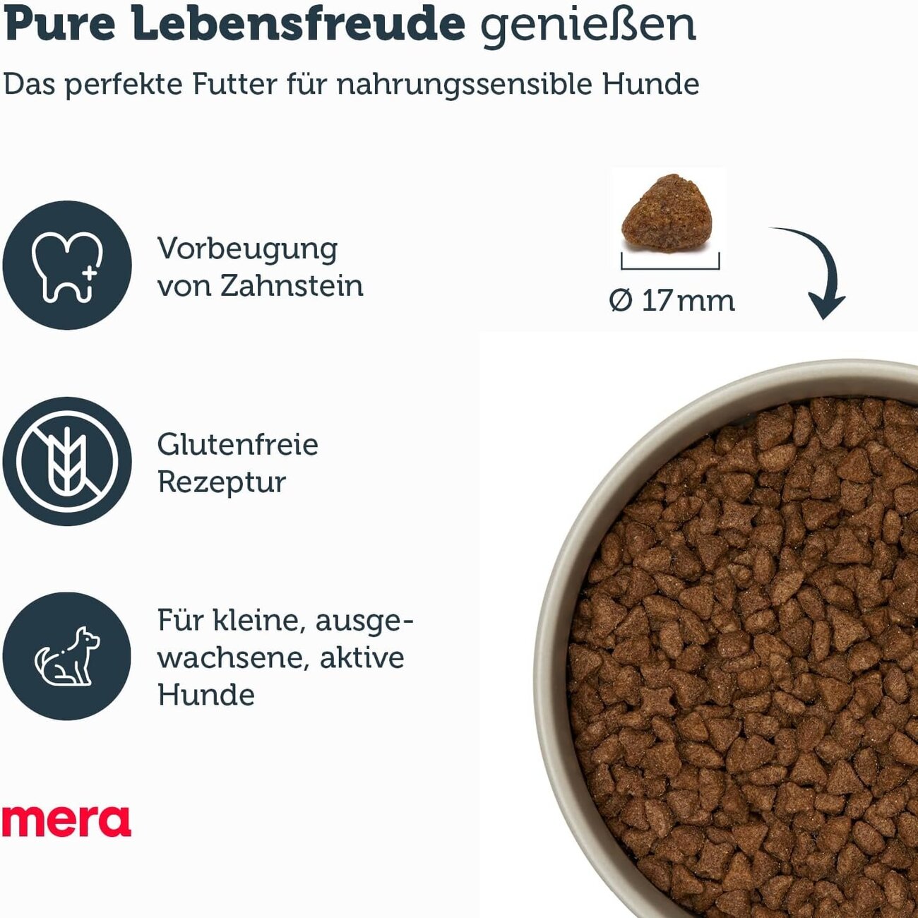 Mera Dog Pure Sensitive Mini Lamm & Reis Bild 3