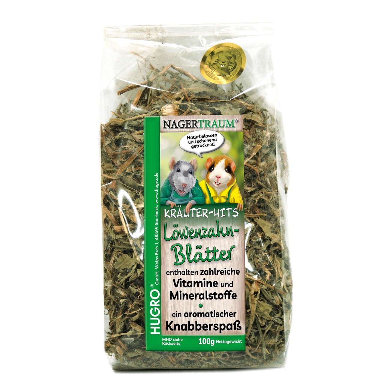 Nagertraum Löwenzahnblätter Bild 1