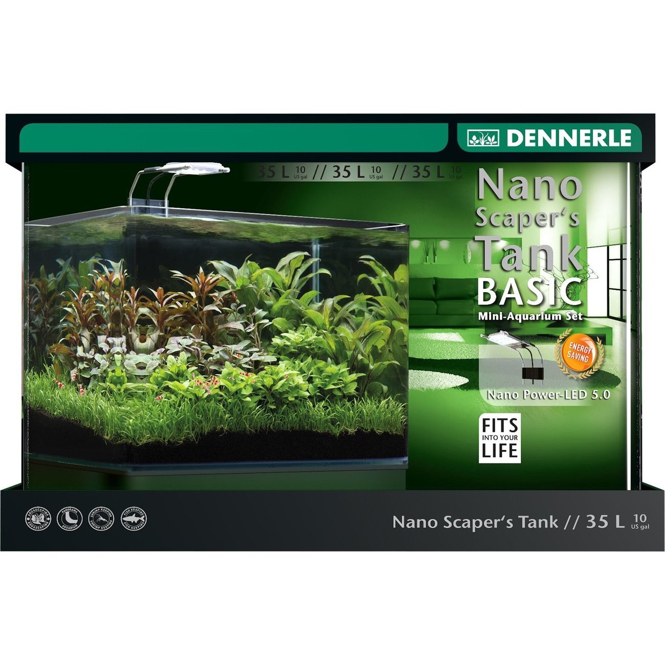 Dennerle Nano Scapers Tank Basic PowerLED 5.0 Bild 2