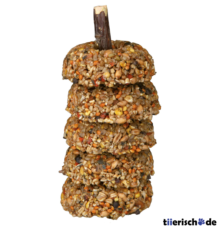 Natur-Snack Ringe mit Früchten und Gemüse für Meerschweinchen Bild 1