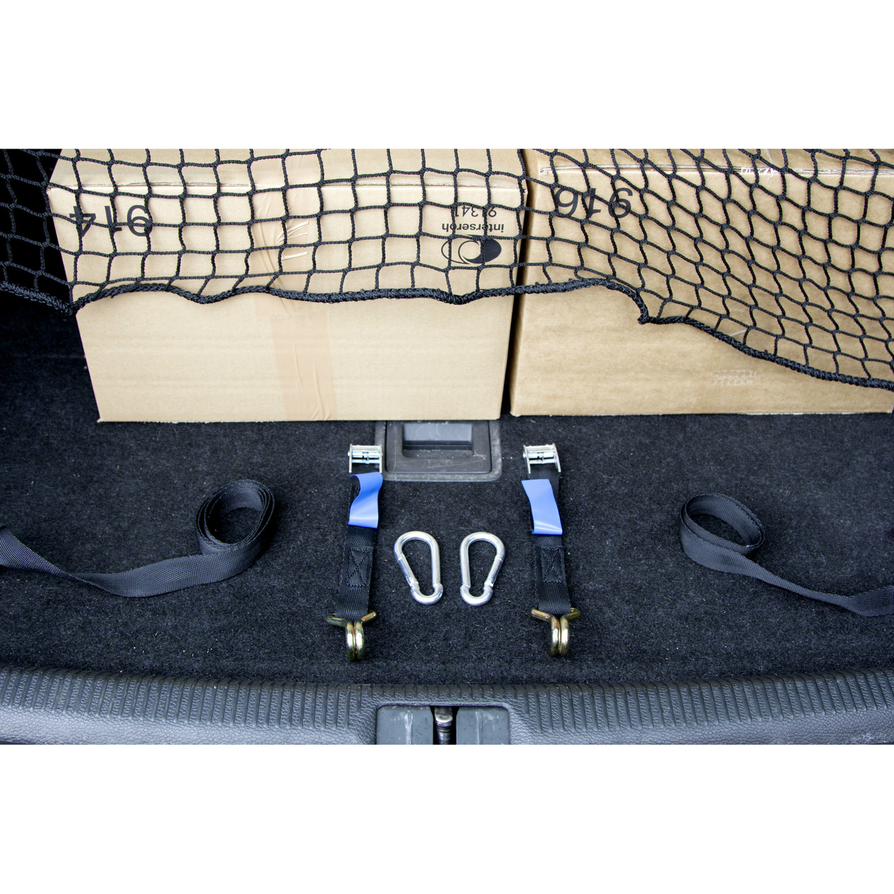 Netz zur Ladungssicherung für Pkw und Kombi Bild 6
