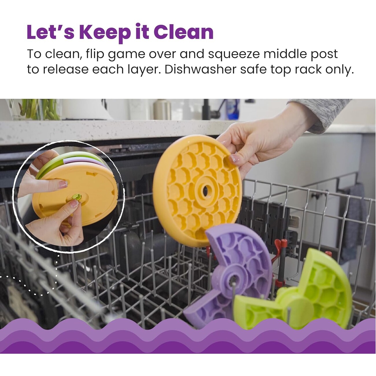 Kitty Lickin' Layers Katzen Snackspielzeug Bild 4