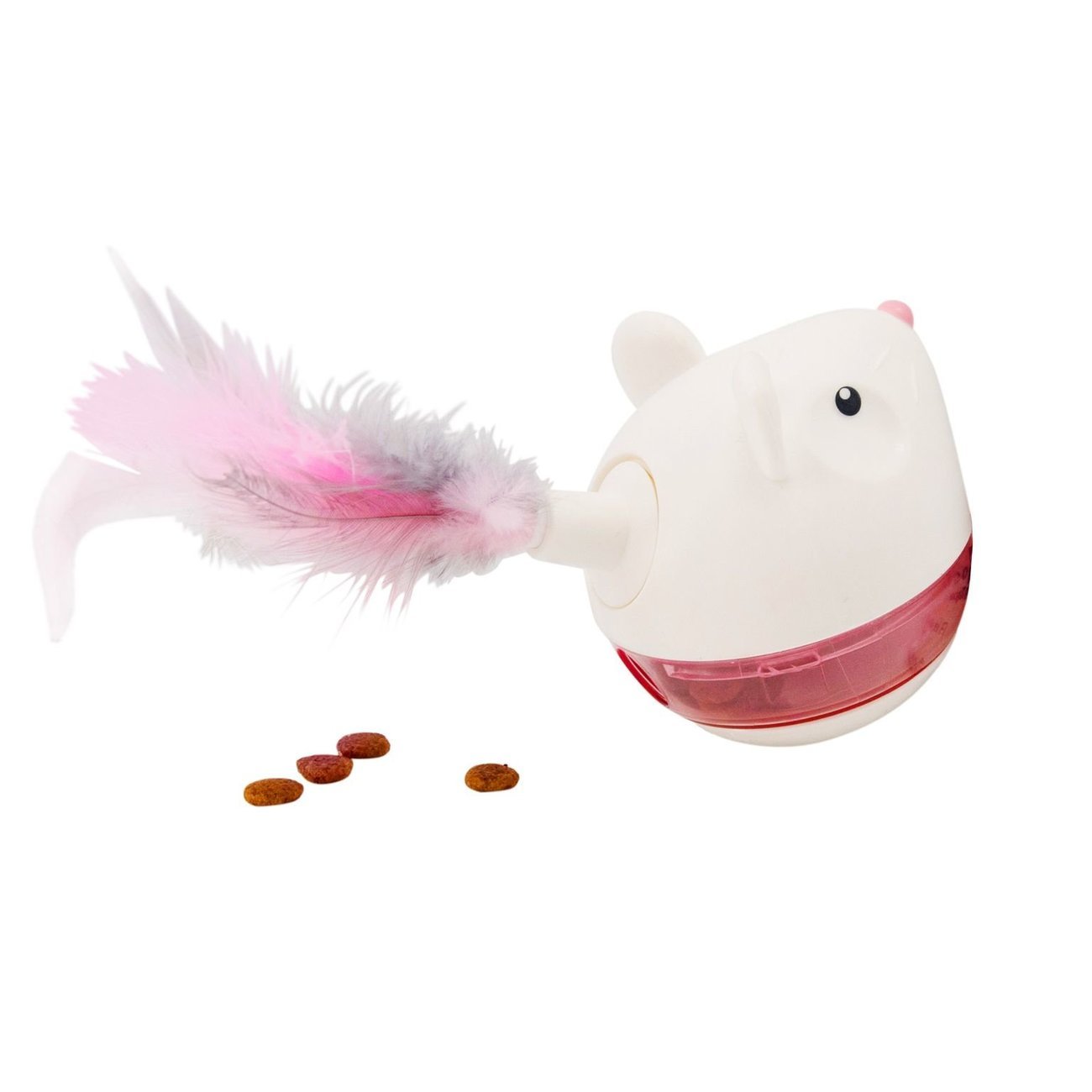 Snackspielzeug Maus mit Federn Bild 6