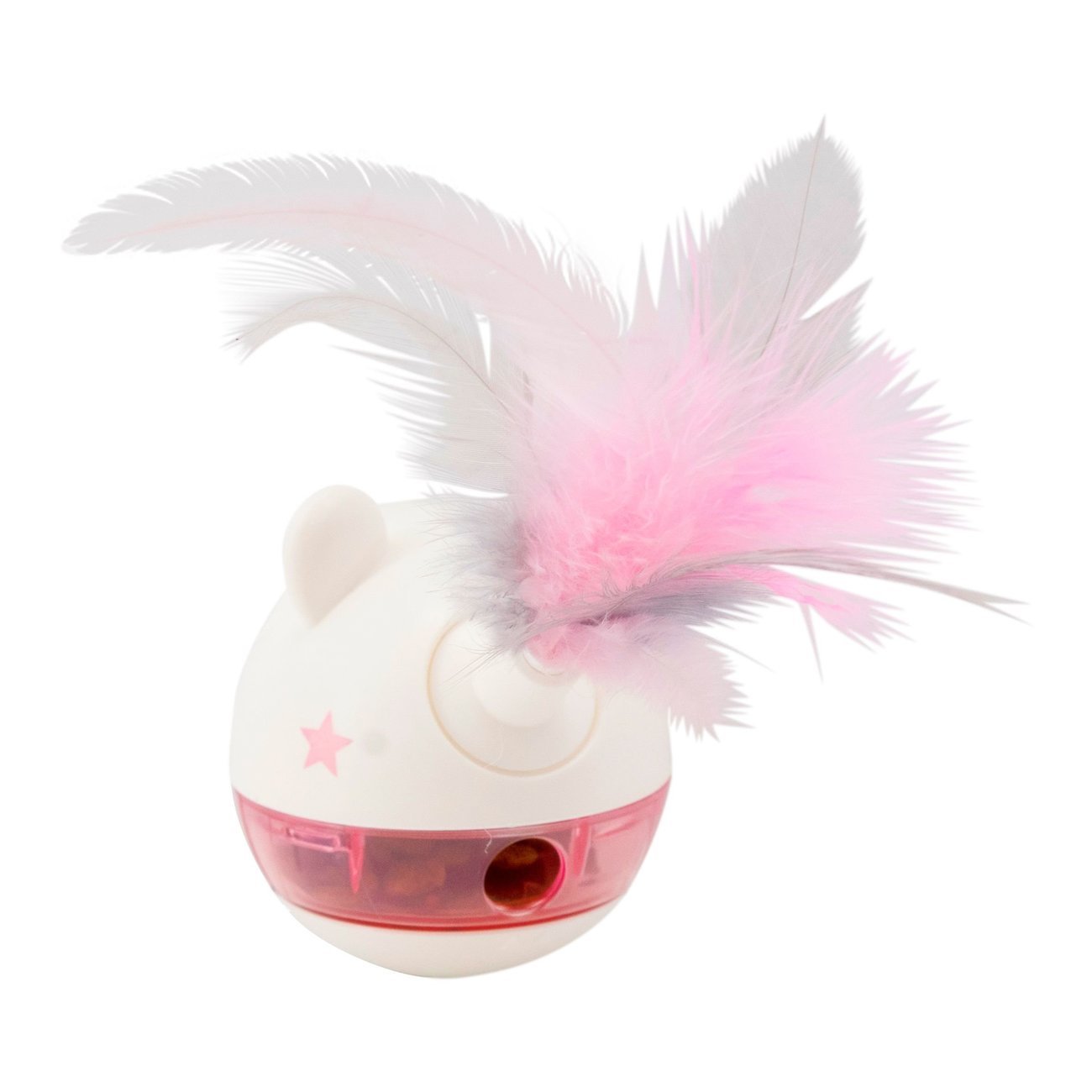 Snackspielzeug Maus mit Federn Bild 4