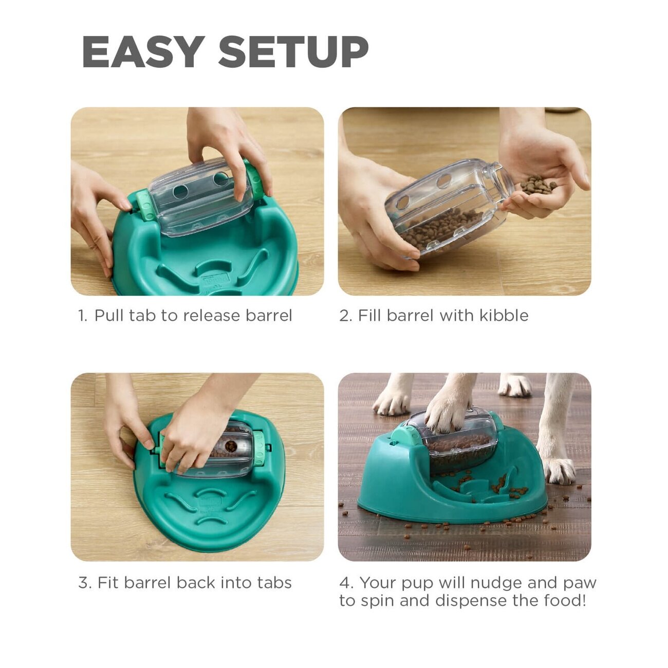 Spin n Eat Snackspielzeug für Hunde Bild 5