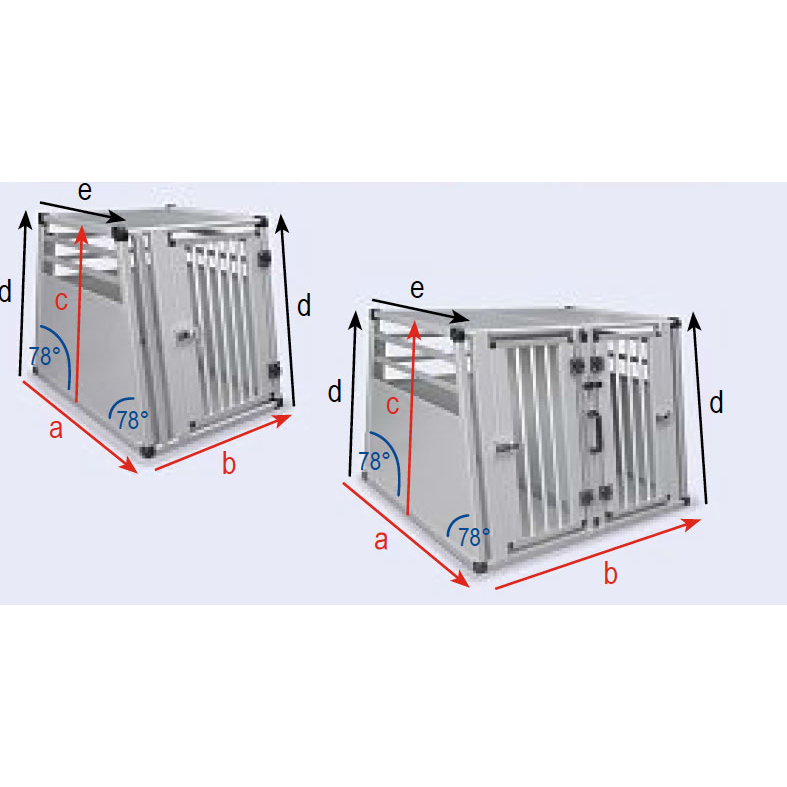 Nobby Aluminium Hundebox Auto Bild 8
