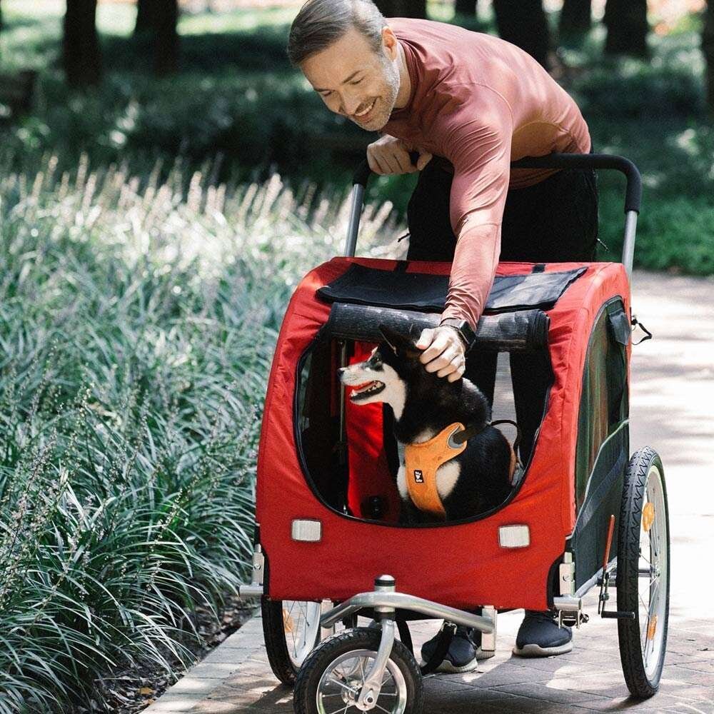 Fahrradanhänger für Hunde Senlima Bild 5