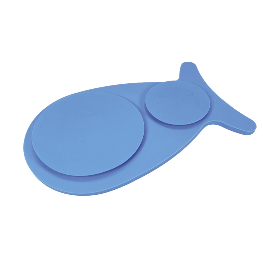 Silikon Fisch Schleckplatte für Katzen Bild 2