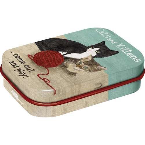 Nostalgic-Art Cats and Kittens, Pillendose Bild 1