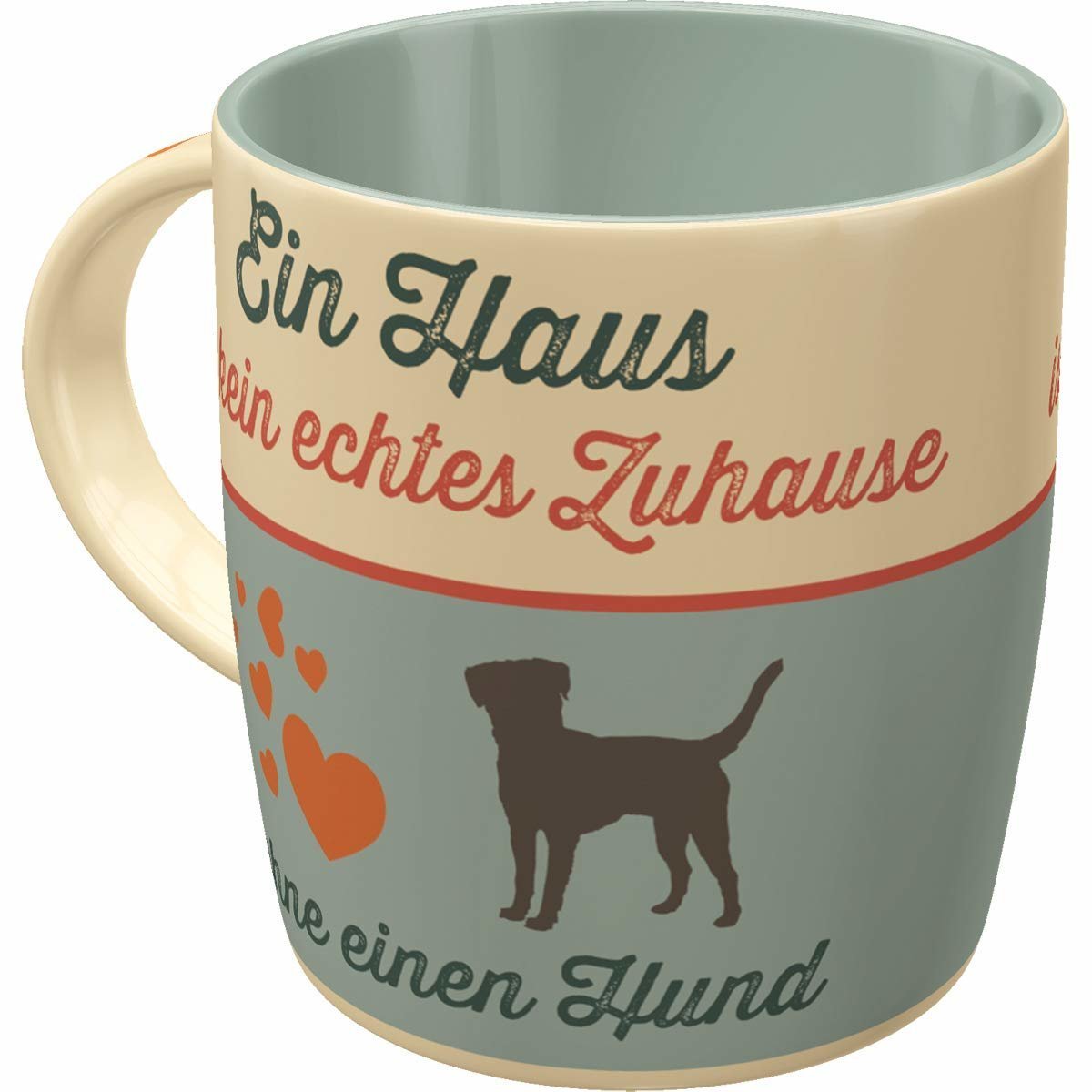 Nostalgic-Art Ein Haus ist kein echtes Zuhause, Kaffee-Becher Bild 1