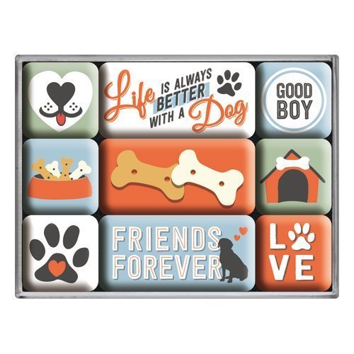Nostalgic-Art Friends Forever, Magnet-Set Bild 1