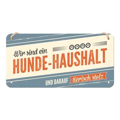 Nostalgic-Art Hunde-Haushalt, Hängeschild Bild 1