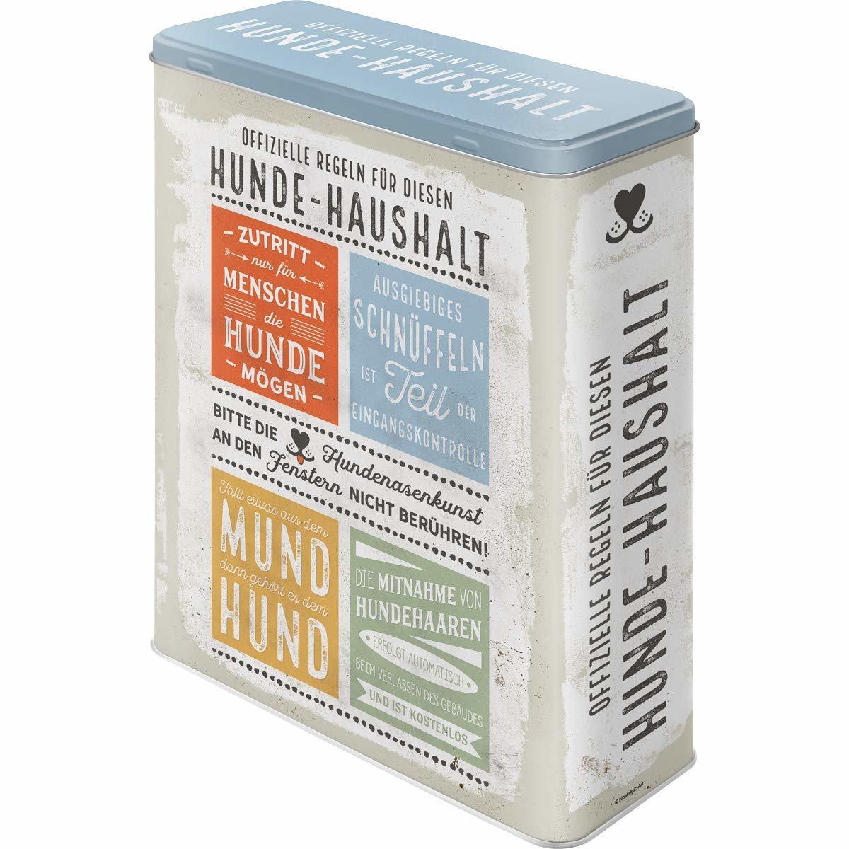 Nostalgic-Art Hunde-Haushalt Regeln, Vorratsdose Bild 2