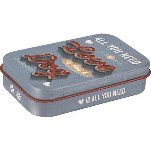 Nostalgic-Art Love Dog, Leckerli-Dose Bild 1