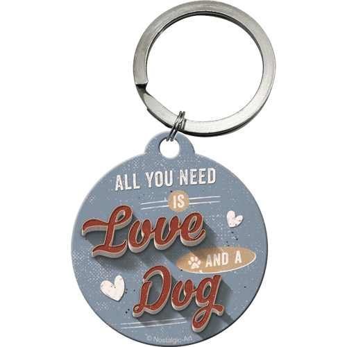 Nostalgic-Art Love Dog, Schlüsselanhänger Bild 1