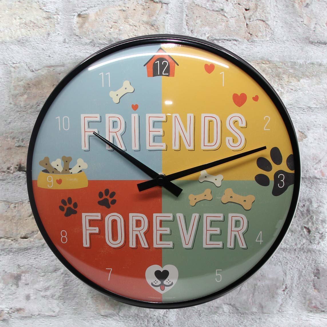 Nostalgic-Art Wanduhr Friends Forever Bild 5