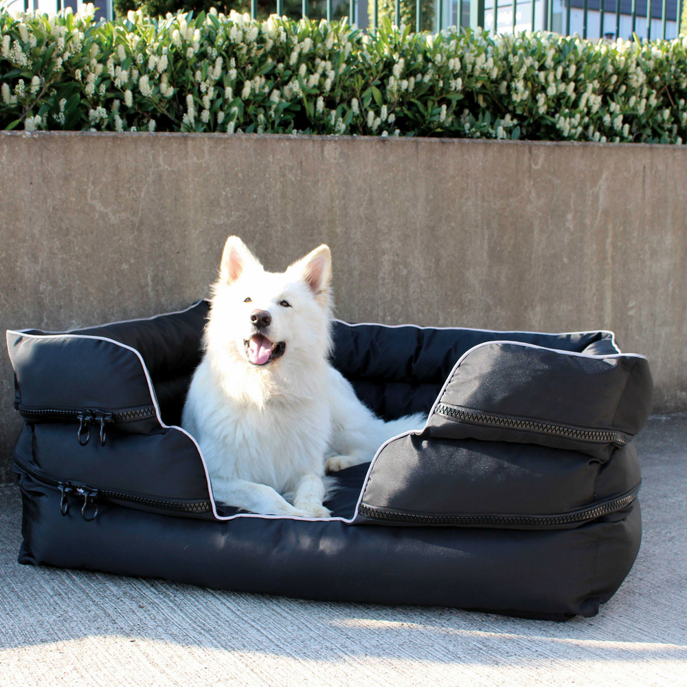 Orthopädisches Hundebett Zipper mit Reissverschluss 3 Schichten Bild 4