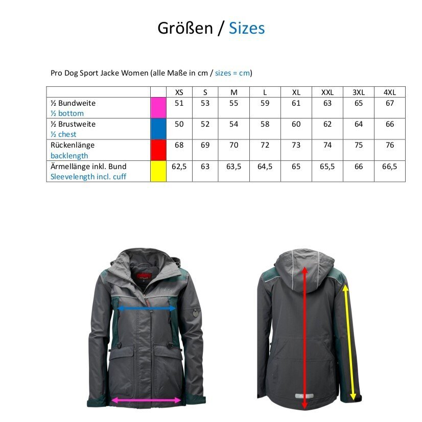 Hundehalter Damenjacke Pro Dog Sport Jacket Bild 9