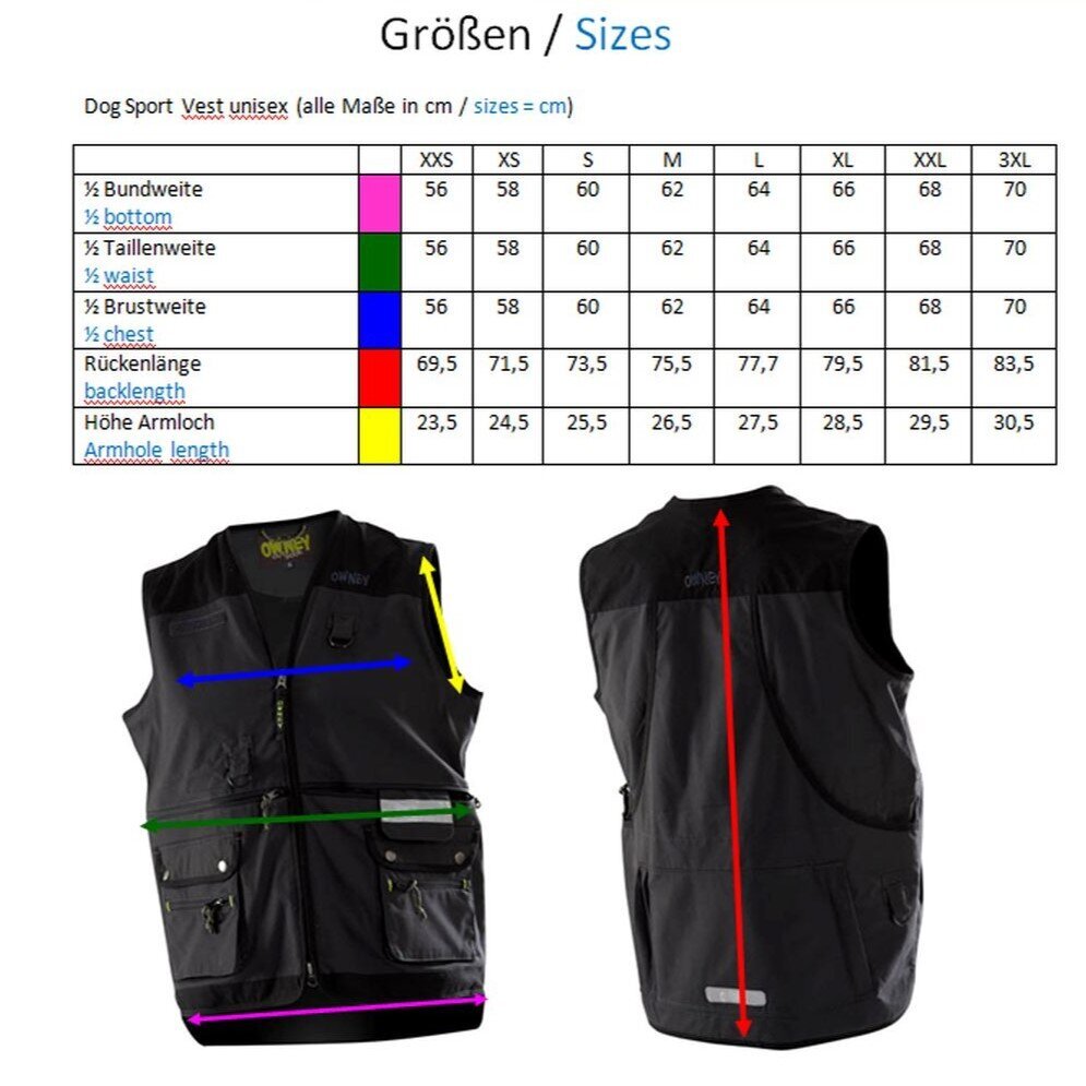 Hundehalter Trainingsweste Herren Dog Sport Vest Men Bild 5