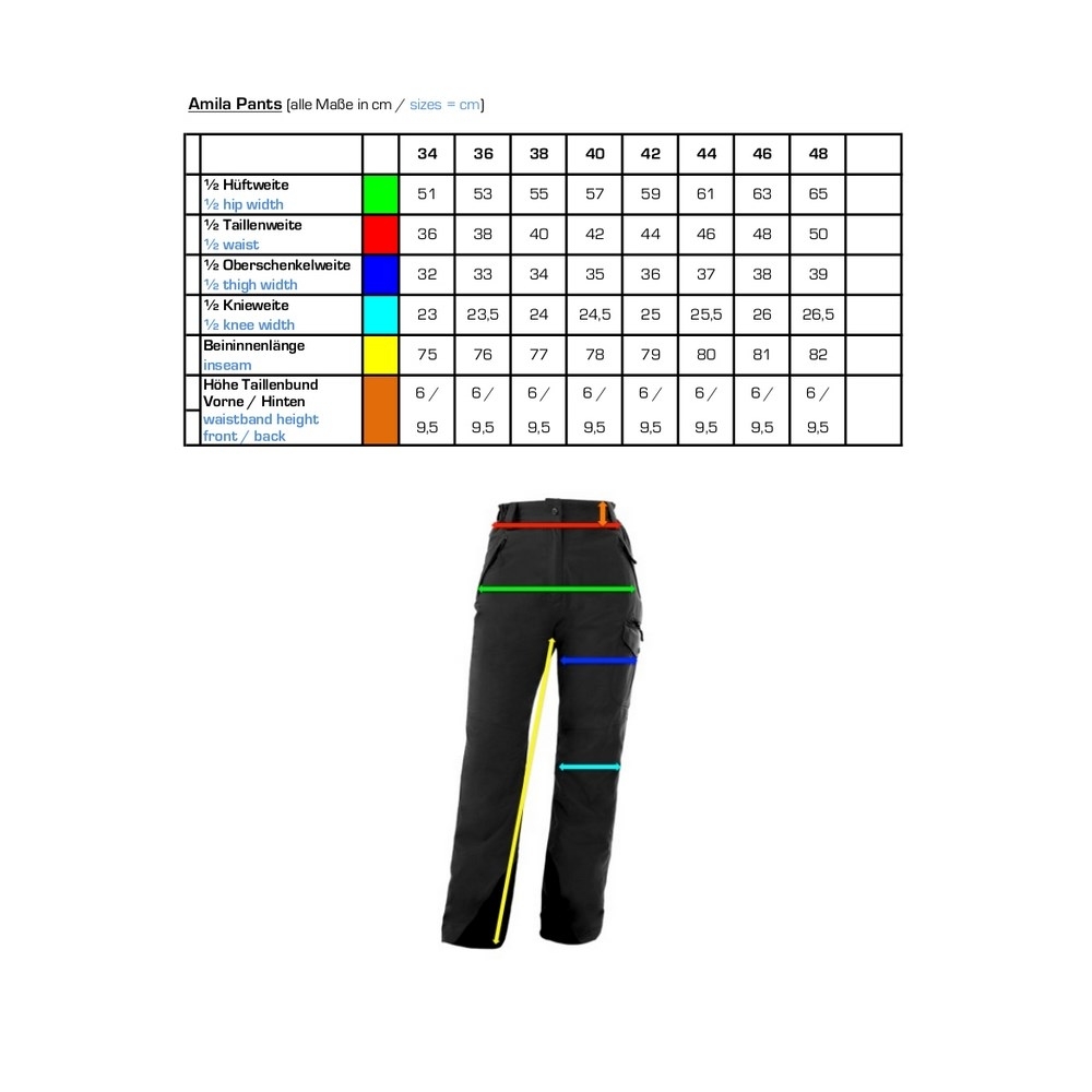 Owney Outdoor Winterhose Hose Amila für Damen Bild 6