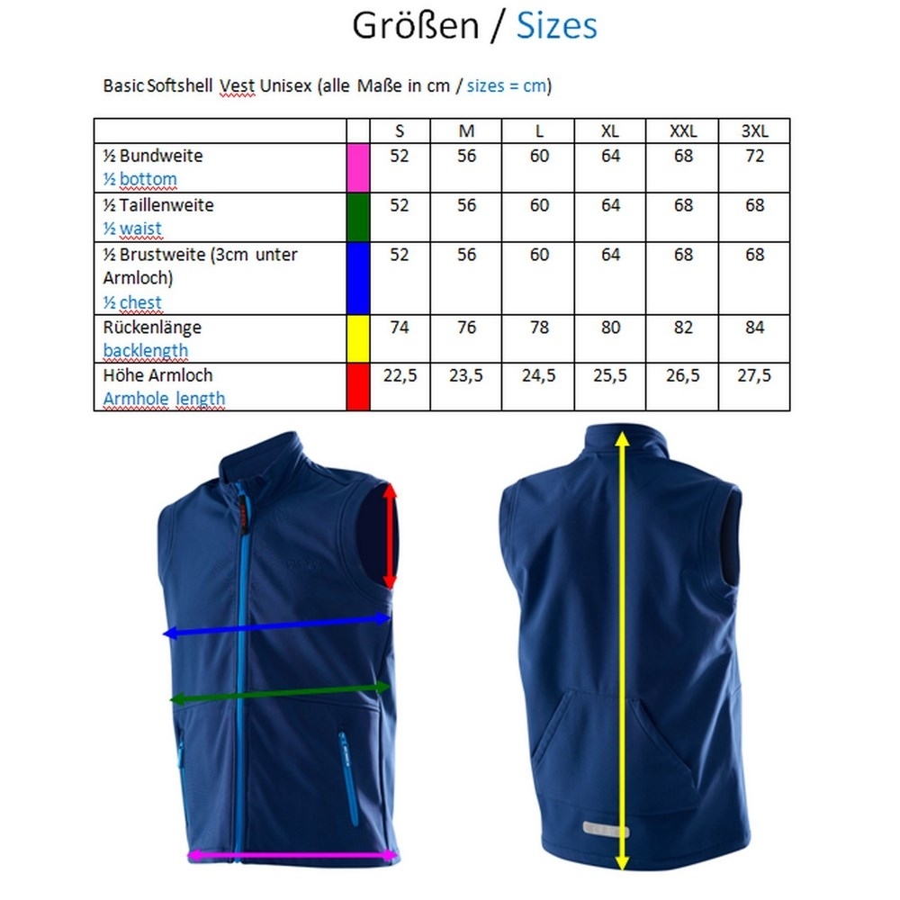 Owney Unisex Softshell Weste Basic für Hundehalter Bild 4