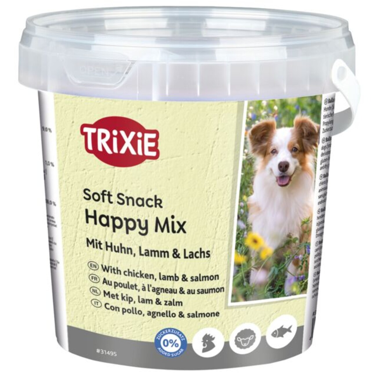 Hundesnack Happy Mix im Eimer Bild 1