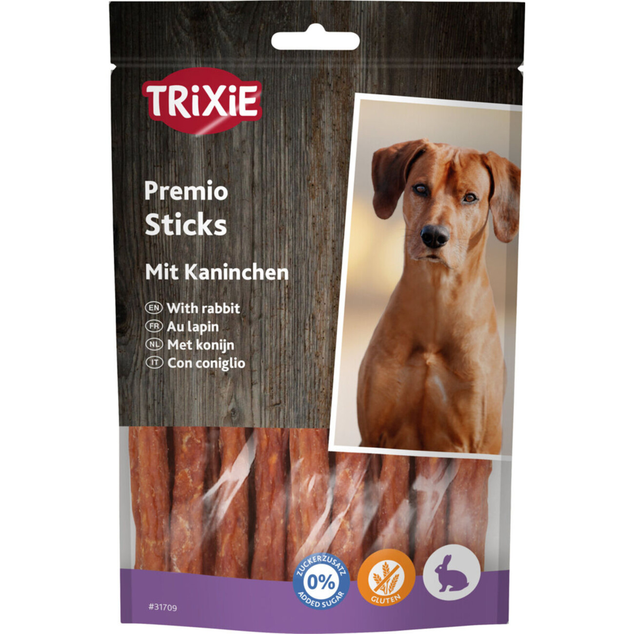 Trixie PREMIO Rabbit Sticks Kaustangen für Hunde Bild 1