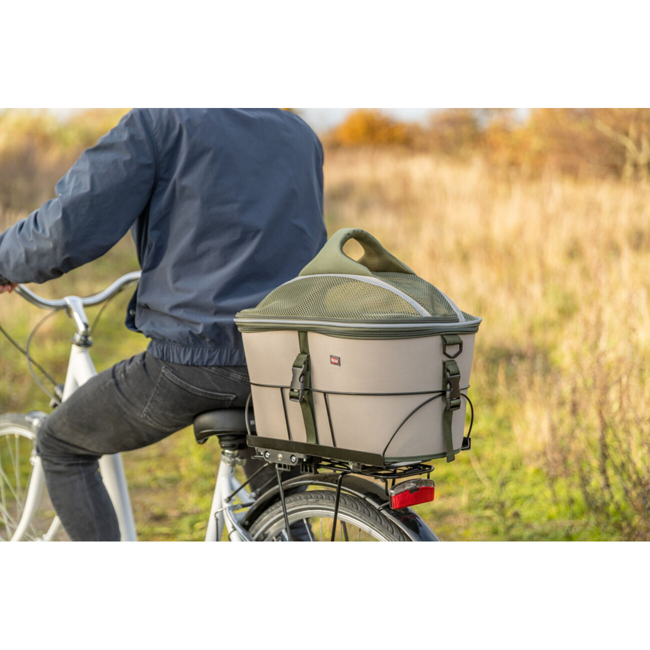 TRIXIE Fahrradkorb für Hunde & Katzen: Sicher & komfortabel unterwegs! Bild 2