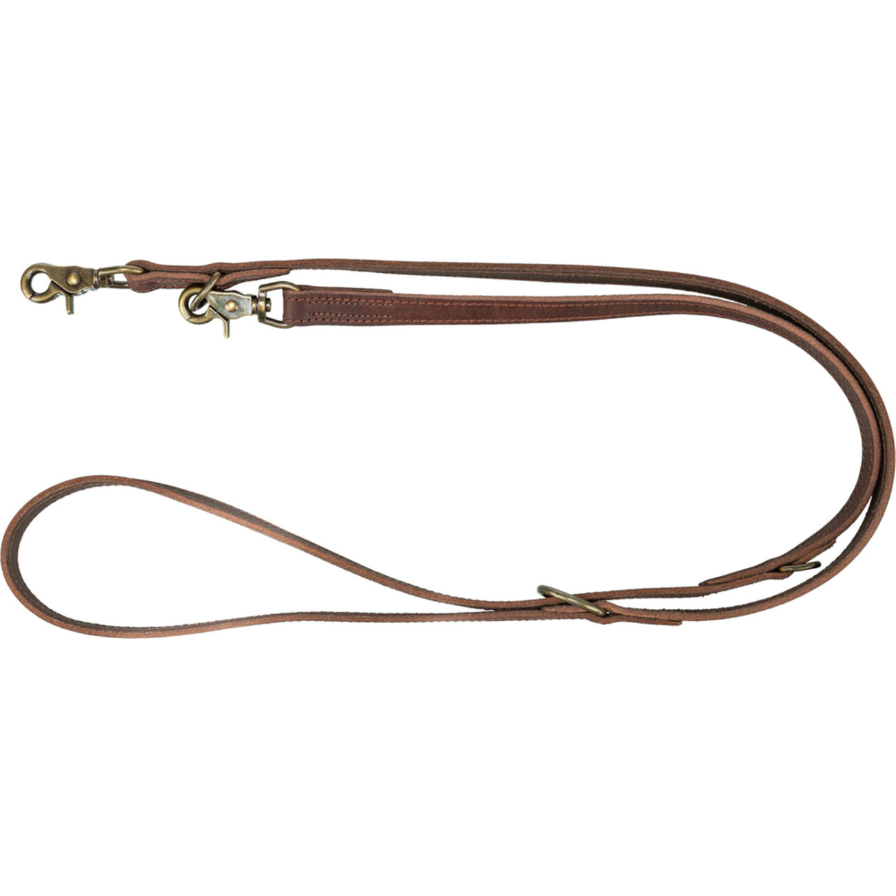 Rustic Fettleder-Verlängerungsleine für Hunde Bild 1