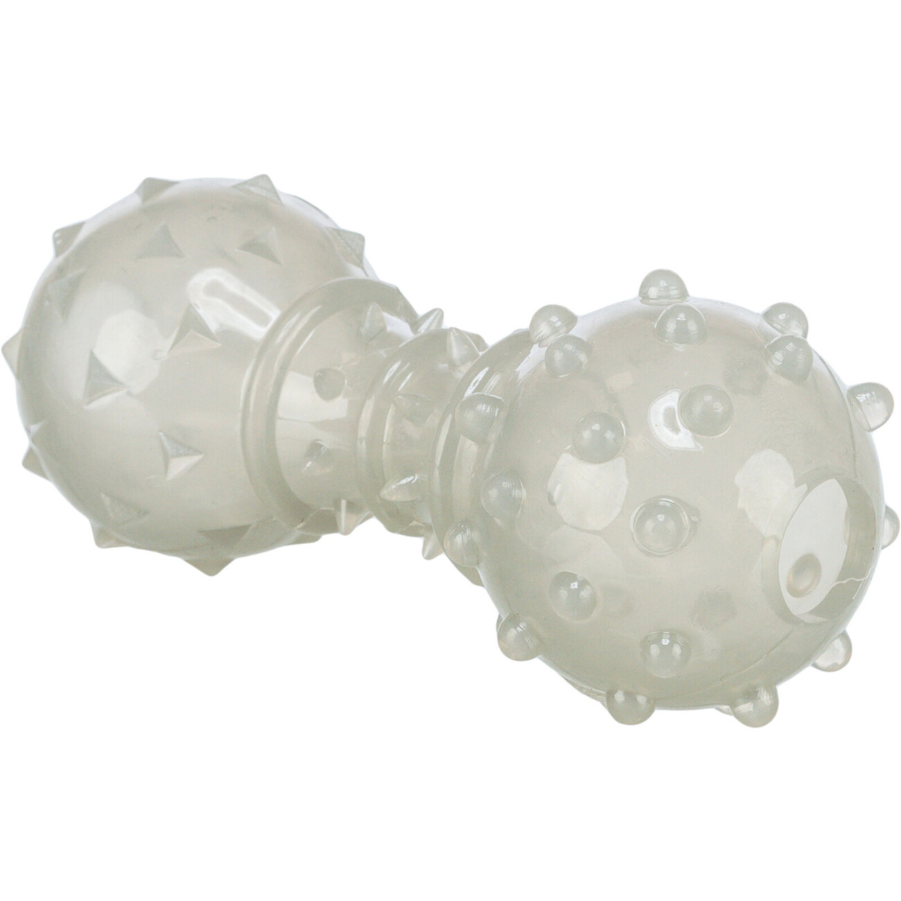 Snack-Hantel Hundespielzeug aus TPR Gummi Bild 1